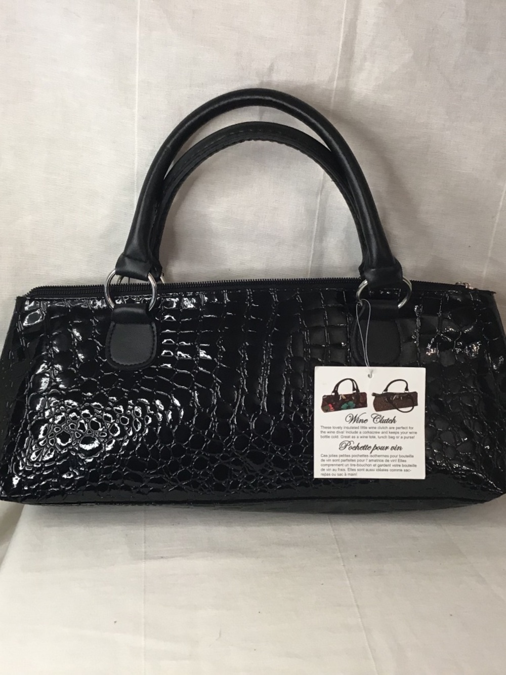 Prime Warein Wine Clutch Bag (Thermal Insulated) Carry Tote Holds 750ML Bottles